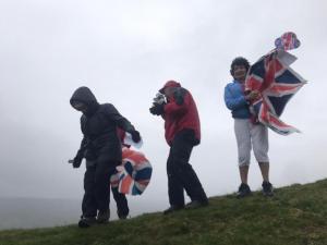 Braving the elements