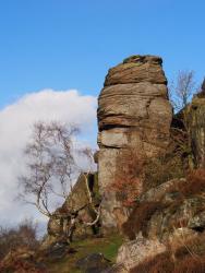 Pillar on Froggatt Edge