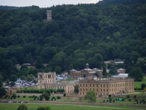 Chatsworth House from New Piece Wood
