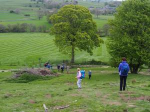 Climb towards Sheen