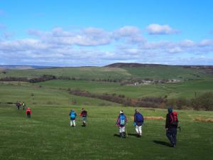 Heading for Bretton Clough