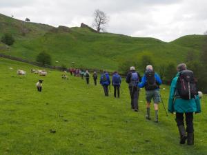 To Pilsbury Castle Hills