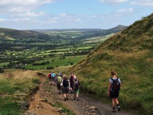 Down Chapel Gate into vale of Edale.