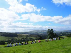 Morning break looking towards Combs Moss.