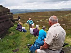 Morning break at Back Tor