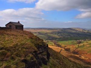 Across the valley from Combs Moss