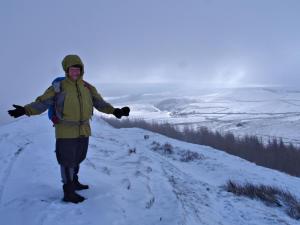 Philip on Rushup Edge