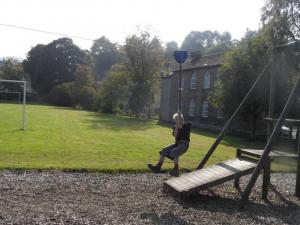 Having fun in the sun