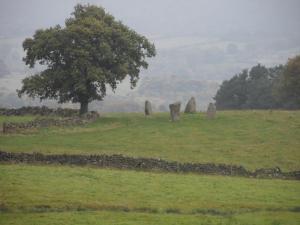 Stone Circle near Robin Hood's Stride
