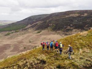 To The Pennine Way from Bramah Edge