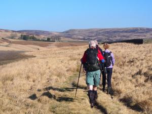 Heading towards The Lodge, Walshaw Dean Lower