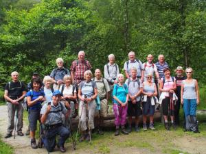 The Long Walkers at Gibson Mill