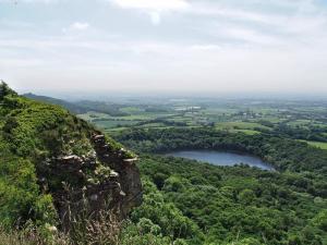 White Mare Crag above Gormire Lake