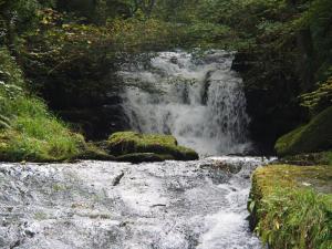 Watersmeet waterfall
