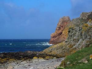 Cliffs north of L'Etacq