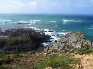 Rock and seascape