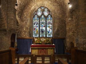Altar SGW, St Brelade's church