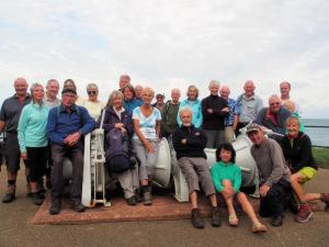 The long team at Bouley Bay