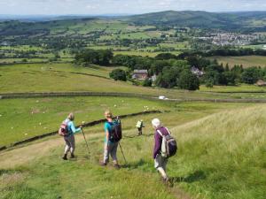 Descent from Castle Naze