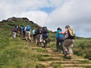 Climb to Higger Tor