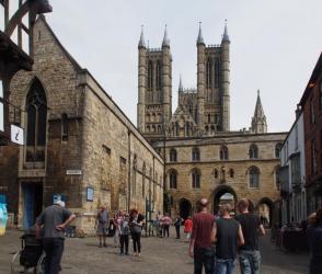 Lincoln Cathedral from Bailgate