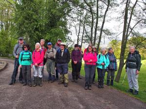 The group at Langold Country Park