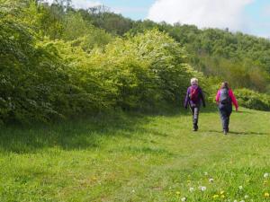 Sandra and Julie on Honey Hills