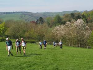 Climb to Churchdale Hall