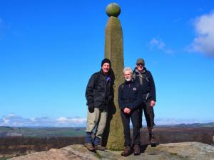 Colin, Graham, Keith - Nelson's Monument