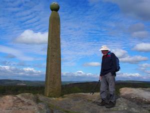 Gordon at Nelson's Monument