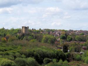 Conisbrough Castle from TPT