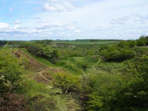 Old quarry on North Cliff Hill
