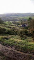 Mud en route and cement works in the distance