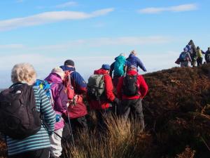 Climbing to Pike Low