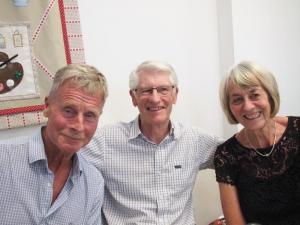 Mike with Phil and Kath
