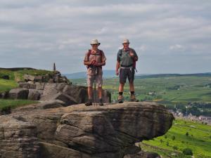 Ivor with leader Philip