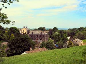 Over Nan Scar to Holy Trinity church