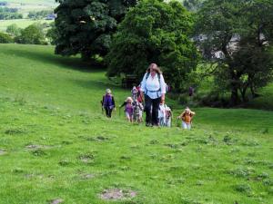 Julie leads the field