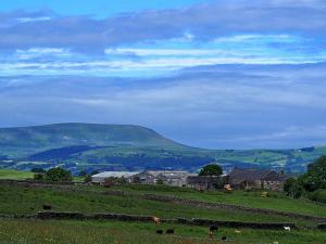 Distant Pendle Hill