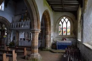 It is only open one day a year, so we were very lucky - this is the inside
