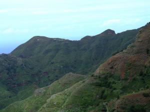 View from mountain path