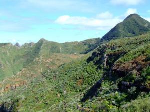 Teno mountain ridge