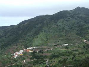 Masca below the mountain