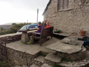 Al fresco lunch in the beer garden