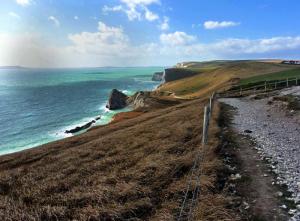 Leaving Lulworth